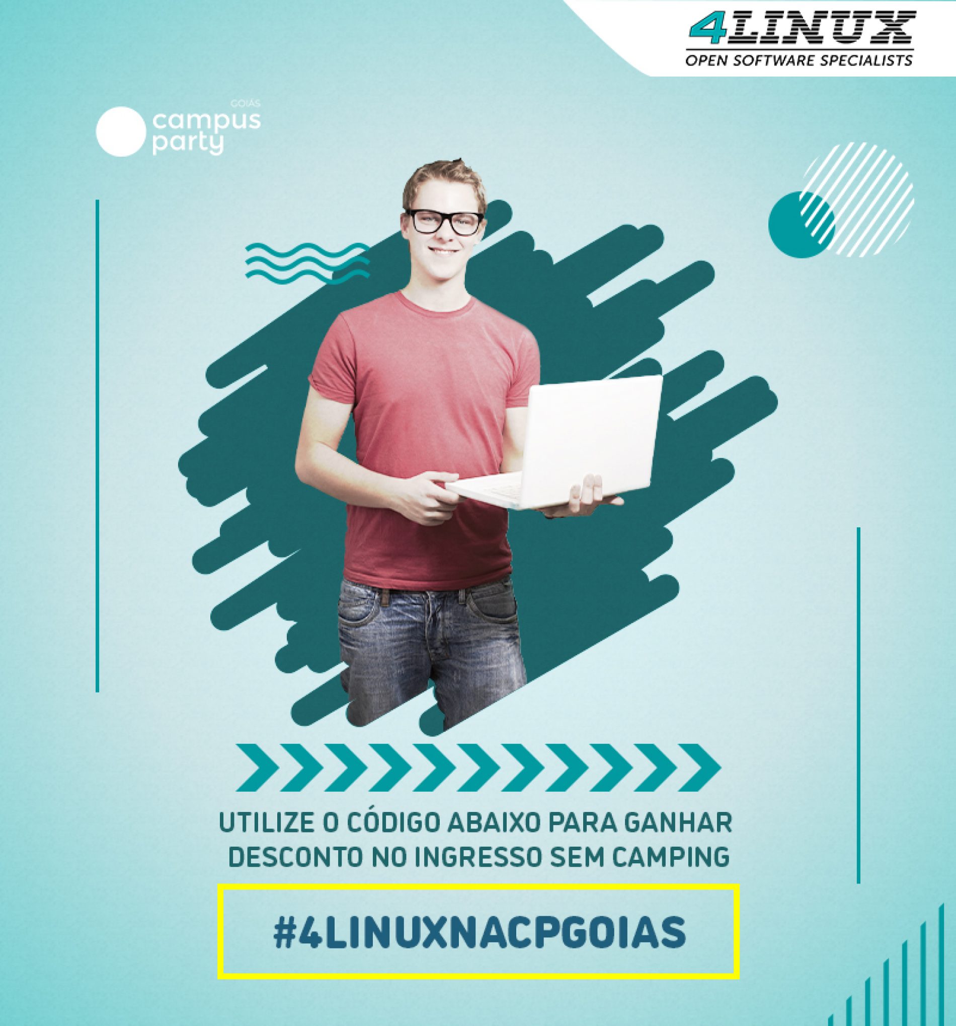 Campus Party Goiás: 4Linux oferece desconto e palestra sobre Engenharia de Dados