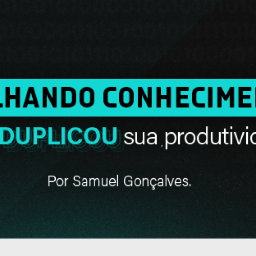 Compartilhando conhecimento em IA – A IA Já Duplicou Sua Produtividade?