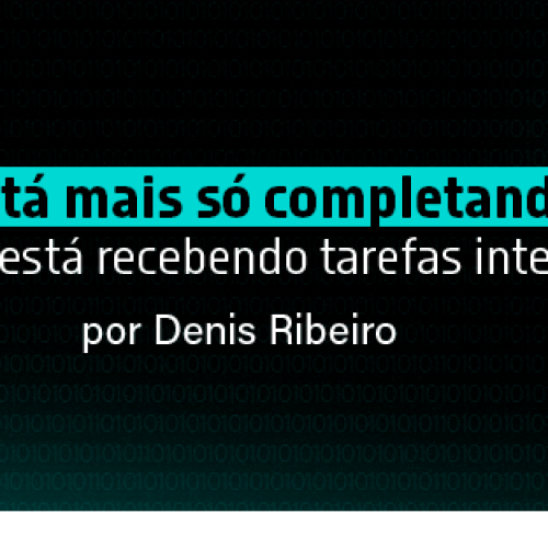 A IA não está mais só completando código. Ela já está recebendo tarefas inteiras